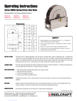 Reelcraft D9400 OLS Operating Instructions Manual
