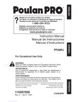 Poulan Pro PP28RJ Manuel utilisateur