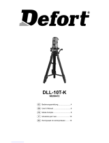 Defort DLL-10T-K Manuel utilisateur