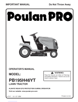 Poulan Pro Pro PB195H46YT Manuel utilisateur