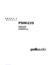Polk Audio PSWi225 Le manuel du propriétaire
