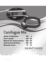 Num'axes CANIFUGUE MIX FUG1031 Manuel utilisateur