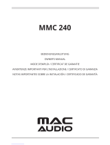 MAC Audio MMC 240 Le manuel du propriétaire