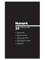 Numark X9 Guide de démarrage rapide