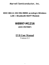 Marvell Semiconductor W8997-M1216 Manuel utilisateur