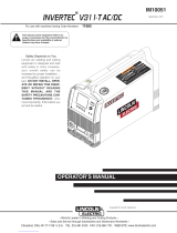 Lincoln Electric Invertec V311-T AC/DC Manuel utilisateur