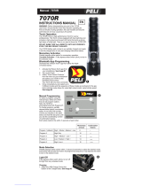 Peli 7070R Manuel utilisateur