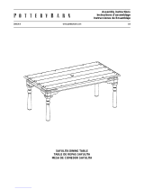 Pottery Barn 9698288 Assembly Instructions Manual