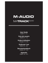 M-Audio M-Track Quad Manuel utilisateur
