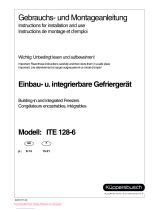 Küppersbusch ITE 128-6 Instructions For Installation And Use Manual