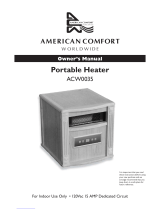 American Comfort Worldwide ACW0035 Le manuel du propriétaire