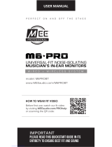 Mee Audio M6 Pro Manuel utilisateur