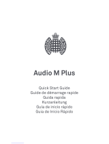MINISTRY OF SOUND Audio M Plus Guide de démarrage rapide