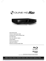 HDI Dune HD MAX Manuel utilisateur