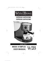 White and Brown Tosca EX 824 Manuel utilisateur