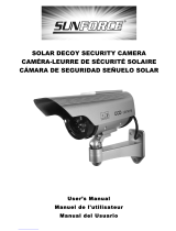 Sunforce Solar Decoy Camera Manuel utilisateur