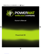 Powermat 2X Le manuel du propriétaire