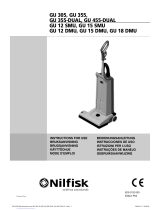 Nilfisk GU 455 Dual Manuel utilisateur