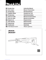 Makita JR 3030 Le manuel du propriétaire