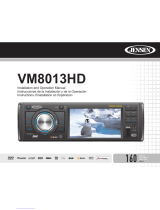 Jensen VM8013HD - Screen MultiMedia Receiver Manuel utilisateur