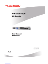 Thompson ViBE EM4000 Manuel utilisateur