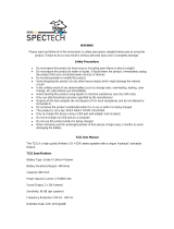 Spector&Co T221 Manuel utilisateur