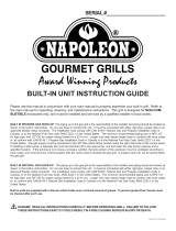 Napoleon Grills BIPT450 Manuel utilisateur