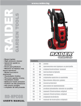 Raider Garden Tools RD-HPC08 Manuel utilisateur
