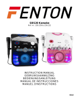 Fenton FENTON SBS20 Karaoke Le manuel du propriétaire