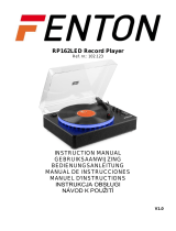 Fenton RP162LED Le manuel du propriétaire