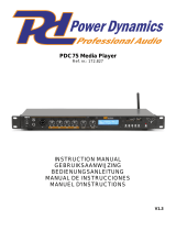 Power Dynamics PDC-75 Le manuel du propriétaire