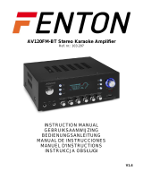 Fenton AV120FM-BT Le manuel du propriétaire