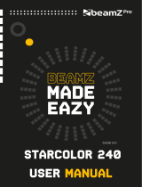 Beamz Pro StarColor 240 Wash Light Le manuel du propriétaire