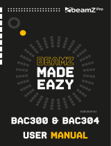 Beamz Pro BAC304 Le manuel du propriétaire