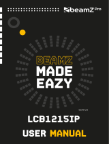 Beamz Pro LCB1215IP Le manuel du propriétaire