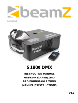 Beamz S1800 DMX Smoke Machine Le manuel du propriétaire
