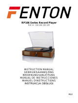 Fenton RP106W Le manuel du propriétaire