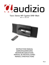 audizio Tours Stereo HiFi System DAB+ Le manuel du propriétaire