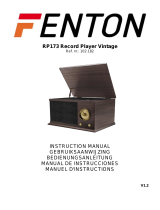 Fenton RP173 Le manuel du propriétaire