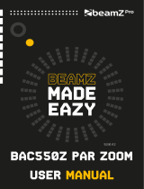 Beamz Pro BAC550Z Le manuel du propriétaire