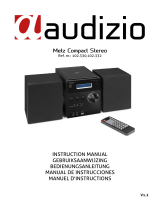 audizio Metz Micro HiFi System Le manuel du propriétaire