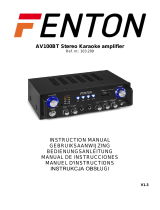Fenton AV100BT Le manuel du propriétaire