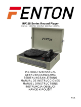 Fenton RP118E Le manuel du propriétaire