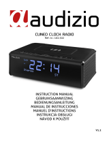 audizio Cuneo Clock Radio DAB+ Le manuel du propriétaire