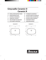 RAVAK Ceramic Washbasin Ceramic R Guide d'installation