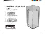 RAVAK SmartLine SMPS fixed wall Guide d'installation