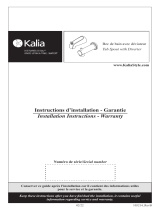 Kalia 106540 Guide d'installation