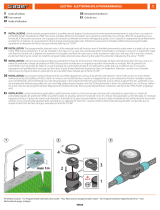 claber 1” F. programmable solenoid valve Mode d'emploi