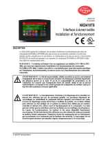 Fireye NXD-4102F - Touchscreen Interface NXD410TS Le manuel du propriétaire