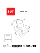 BUT Fauteuil relax électrique LENON tissu gris Mode d'emploi